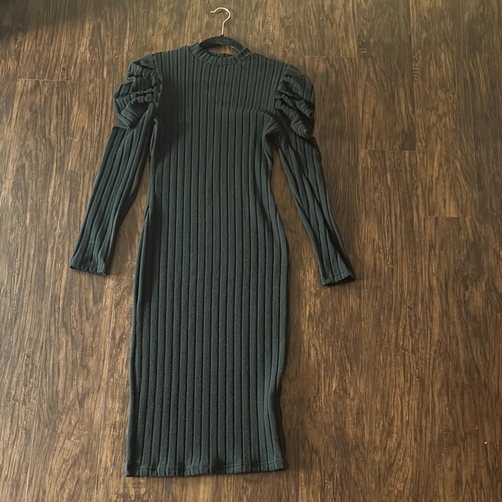 SHEIN Ribbed Sweater Dress